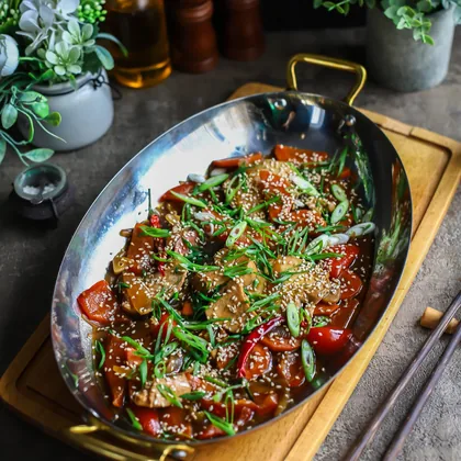 Курица с овощами по-азиатски — курс «Эффективная кулинария»