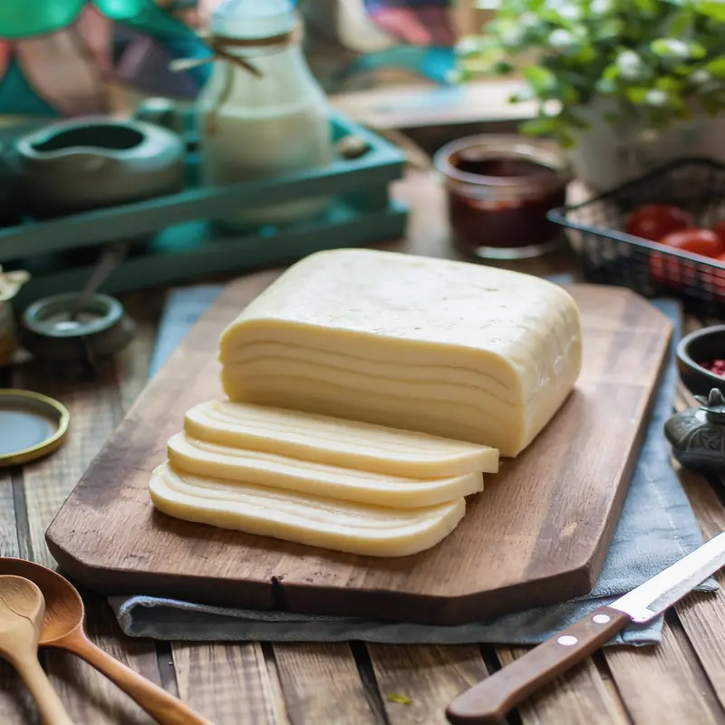 Сулугуни: нежный слоёный сыр — курс «Грузинская кухня»