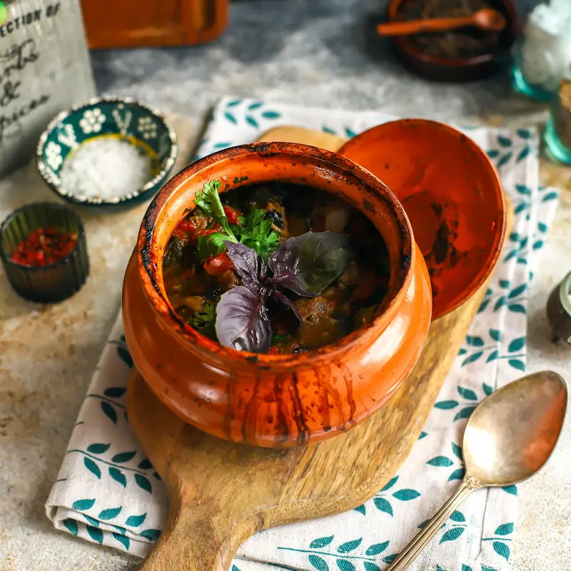 Баранина в глиняном горшке: чанахи — курс «Грузинская кухня»