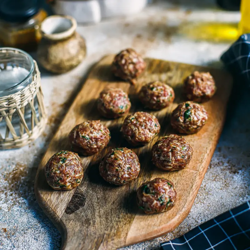 Митболы с беконом — курс «Много мяса»