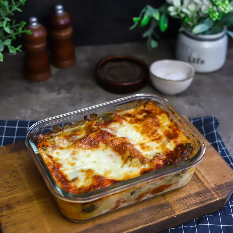 Лазанья с курицей и белыми грибами — курс «Заготовки на неделю»